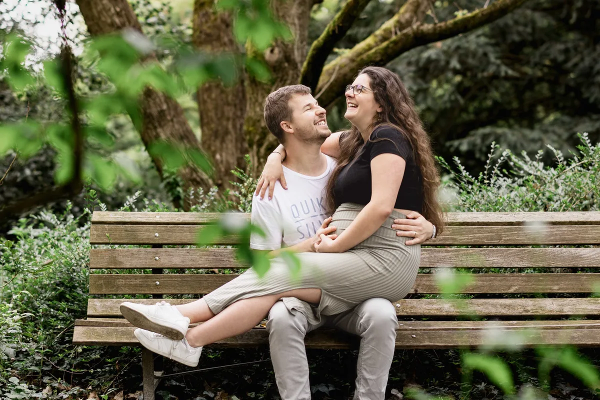 Jérémy et Lydia enceinte 1